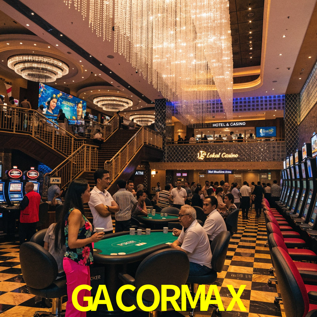 Tampilan antarmuka pengguna GACORMAX yang ramah dan intuitif.